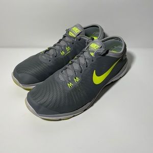 Nike Women's Flex Supreme Cool Grey White Volt